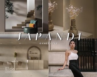 Japandi Lightroom Presets | WabiSabi Style Mobile & Desktop Filter (DNG, XMP)