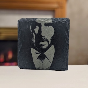 John Wick Inspired Slate Drink Coaster Style 4
