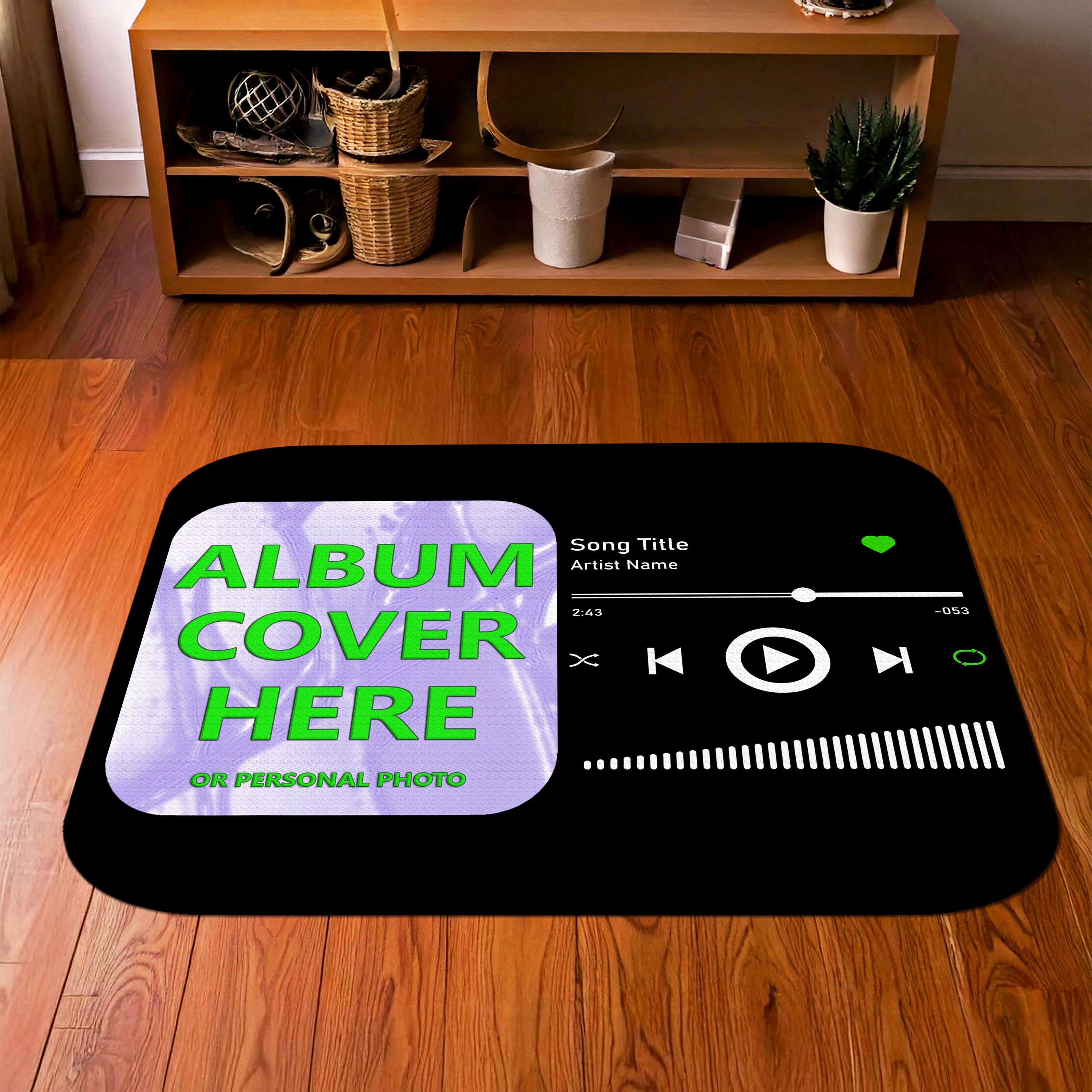 Spotify Song Rug Personalized Music Album Cover Rug: Custom Song Playlist Rug - Etsy