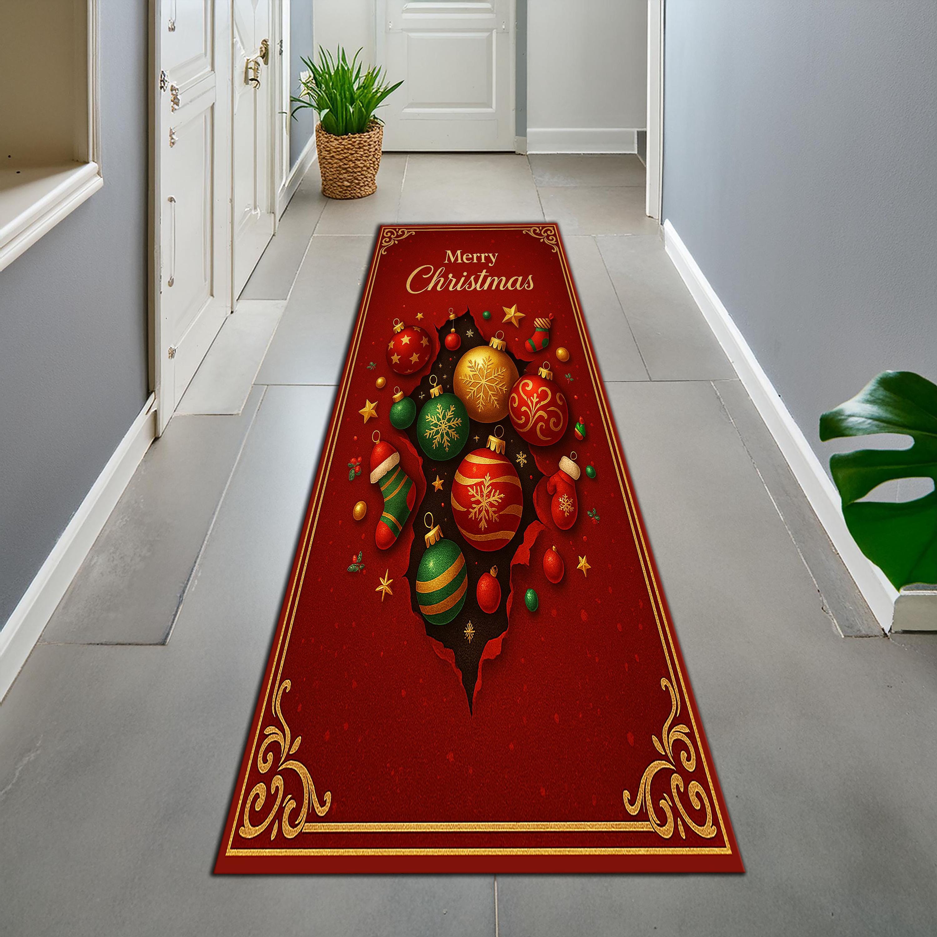 Tappeti Natalizi per Casa Tappeti Decorativi di Natale Le