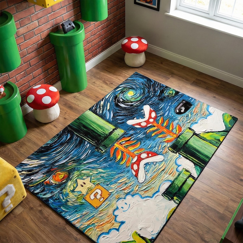 Video Game Rug - Etsy