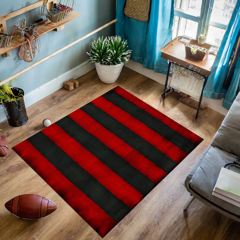 Horror Movie Rug,halloween Rug, Horror Movie Characters Area Rug, Rugs