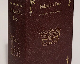 Folcard's Fate - TTRPG Side Quest Adventure Kit - Original Story, UNPAINTED minis, Everything needed for in-person game 5e DnD