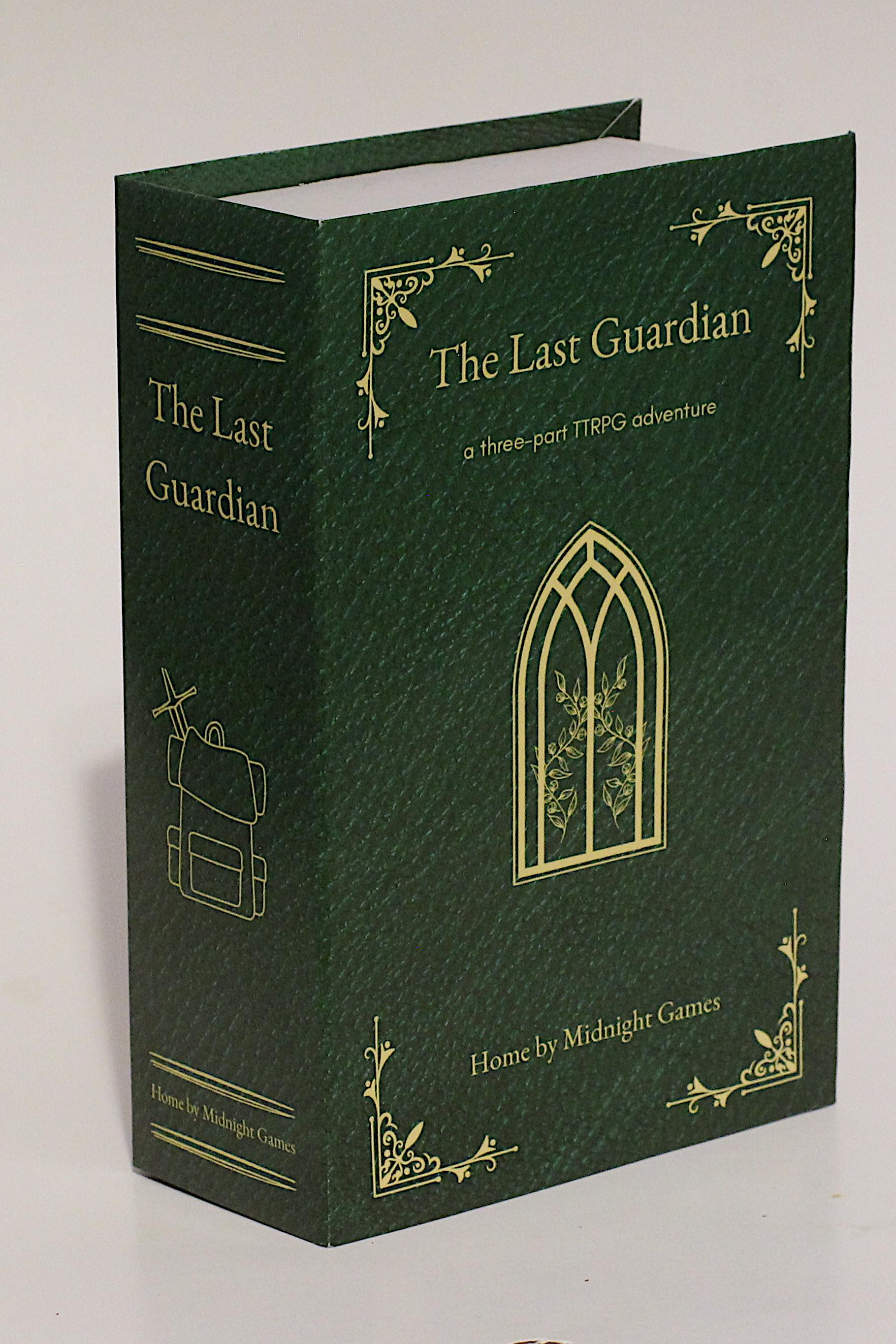 The Last Guardian - TTRPG Side Quest Adventure Kit - Original Story, UNPAINTED minis, Everything needed for in-person game 5e DnD