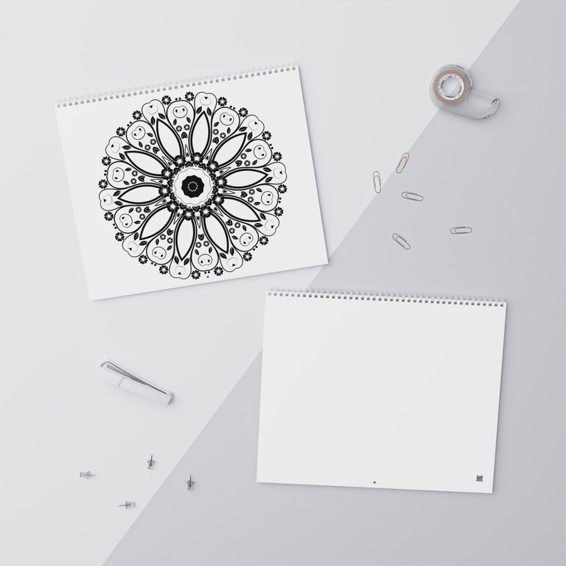 Wall Calendars 2024 Etsy
