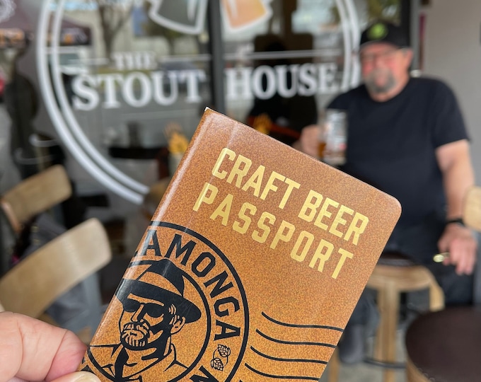 Craft Beer Passport: Tasting Notes Journal for Beer Lovers