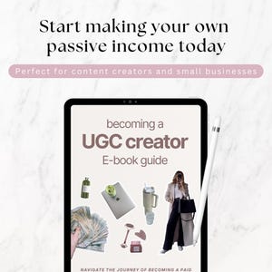 UGC Creator E-Book, Passive Income Guide, Master Resell Rights MRR image 4