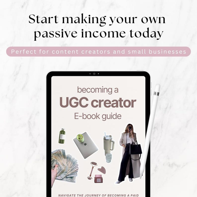 UGC Creator E-Book, Passive Income Guide, Master Resell Rights MRR image 4