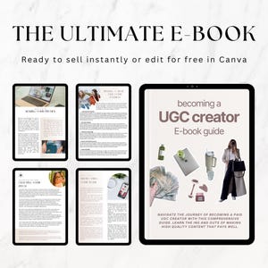 UGC Creator E-Book, Passive Income Guide, Master Resell Rights MRR image 2