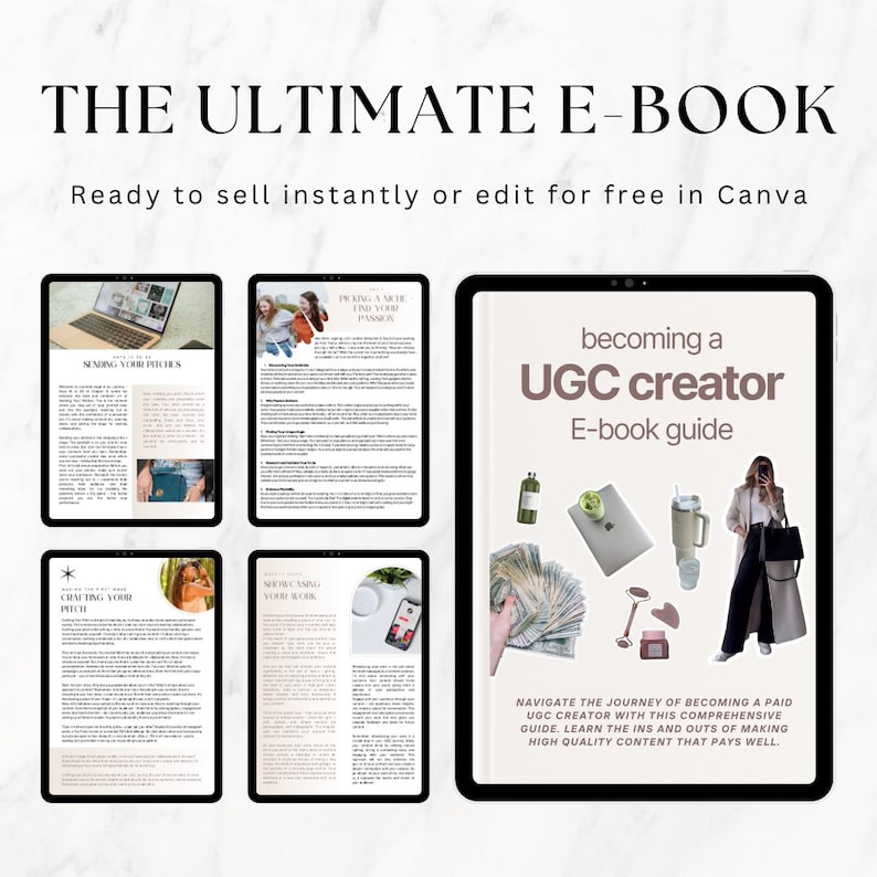 UGC Creator E-Book, Passive Income Guide, Master Resell Rights MRR image 2