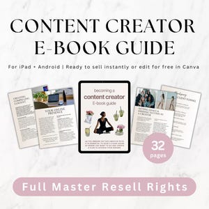 Inhalt Ersteller E-Book,Passive Income Guide, Master Resell Rechte MRR