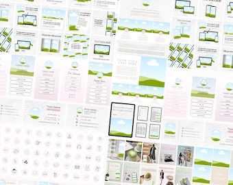 Canva Templates Bundle for Digital Product Entrepreneurs MRR