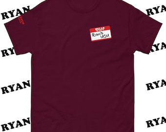 Ryan's Mom-shirt met naamplaatje