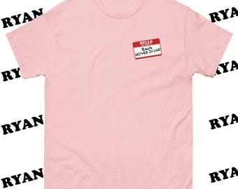 Camiseta con etiqueta de la suegra de Ryan