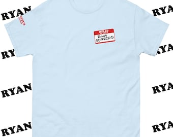 Ryan's Boyfriend Nametag Shirt
