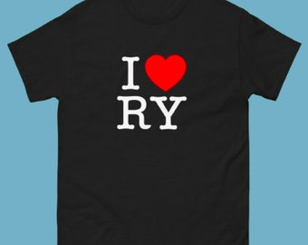 I Heart RY Shirt - Black