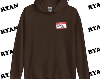 Sudadera con capucha con etiqueta de la mamá de Ryan