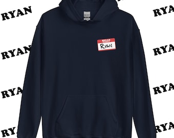 Sudadera con capucha con etiqueta de Ryan