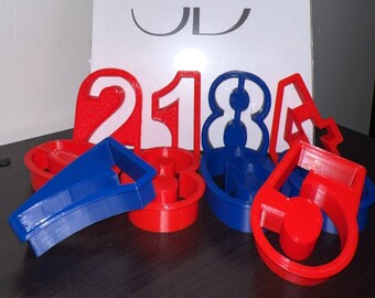 10 Piece Number Set Cookie Cutters