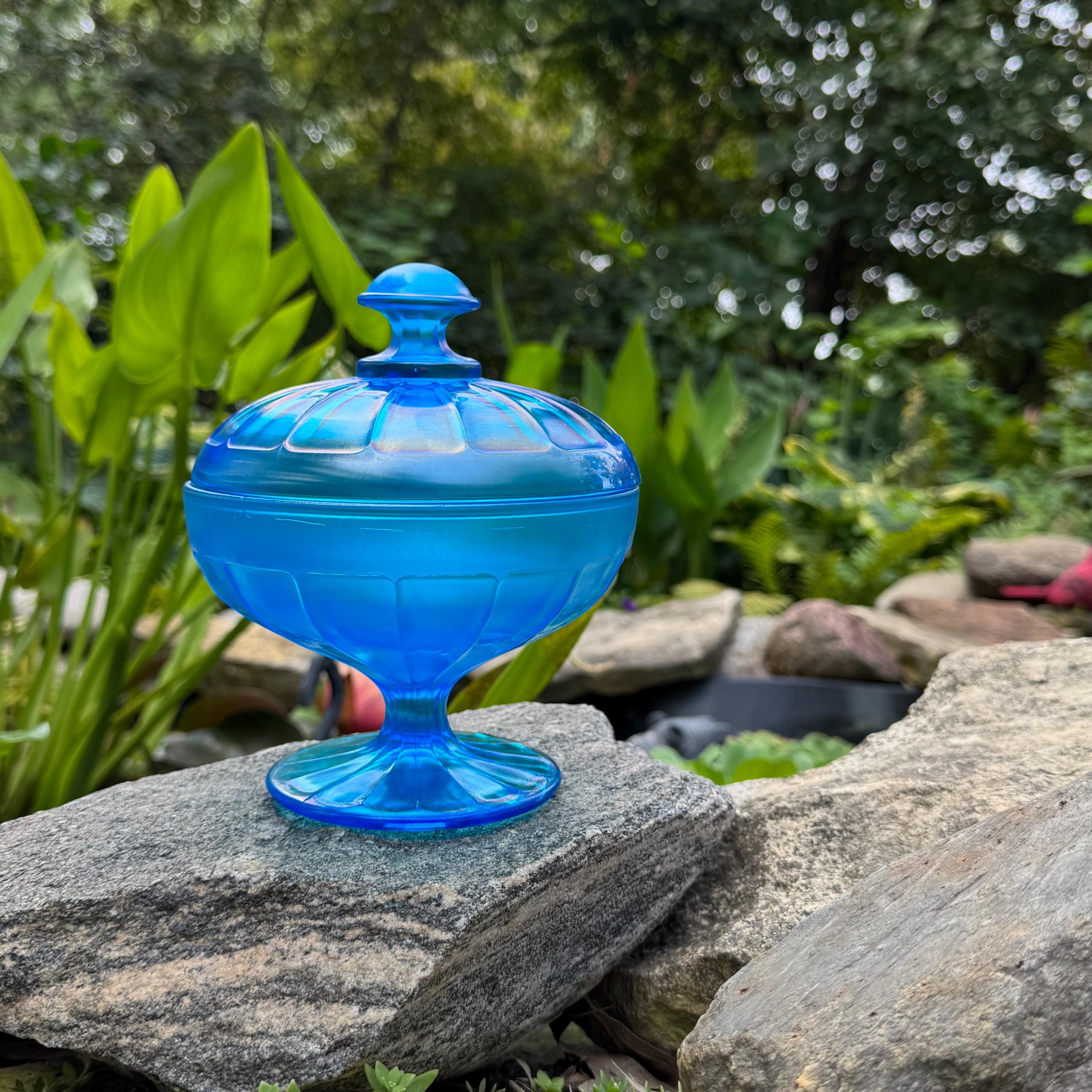 Fenton Blue Bon Bon - Etsy Canada