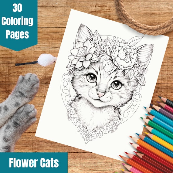 Adult Coloring Book for Markers and Pencils - 100 Animals - Stress