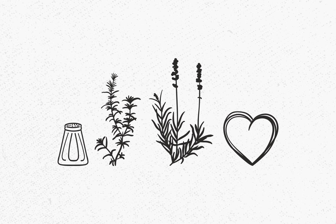 Practical Magic Svg, Salt, Lavender, Love, Rosemary, Little Witch ...