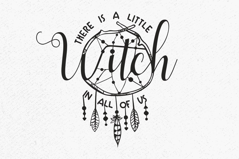 There is a Little Witch in All of Us SVG, Practical Magic Svg, Salt ...