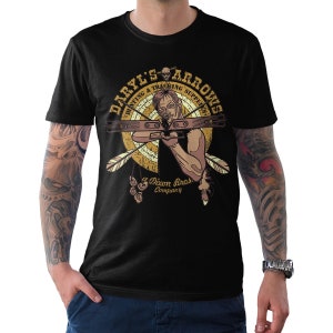 Daryl Dixon The Walking Dead T-Shirt, Men&#39;s and Women&#39;s Sizes (TWD-80788)