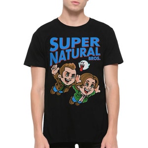 Supernatural Winchesters Bros T-Shirt, Men&#39;s and Women&#39;s Sizes (SUP-23521)
