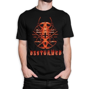 Disturbed Logo T-Shirt, Men&#39;s and Women&#39;s Sizes (MSC-98211)