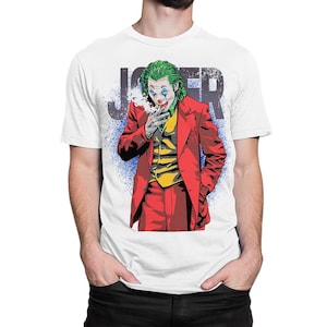 Joaquin Phoenix Joker Art T-Shirt, Men&#39;s and Women&#39;s Sizes (JOK-99230)