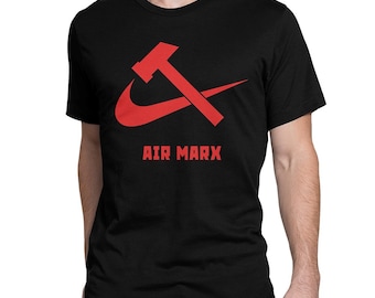 Air Marx Funny T-Shirt, Karl Marx Shirt, Men's and Women's Sizes (DSN-00086)