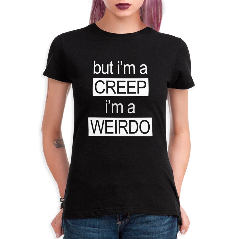 トップス radio head But i ma creep L/S T-shirt XL But I'm a Creep I'm a Weirdo T-shirt, Men's and Women's Sizes (RAD