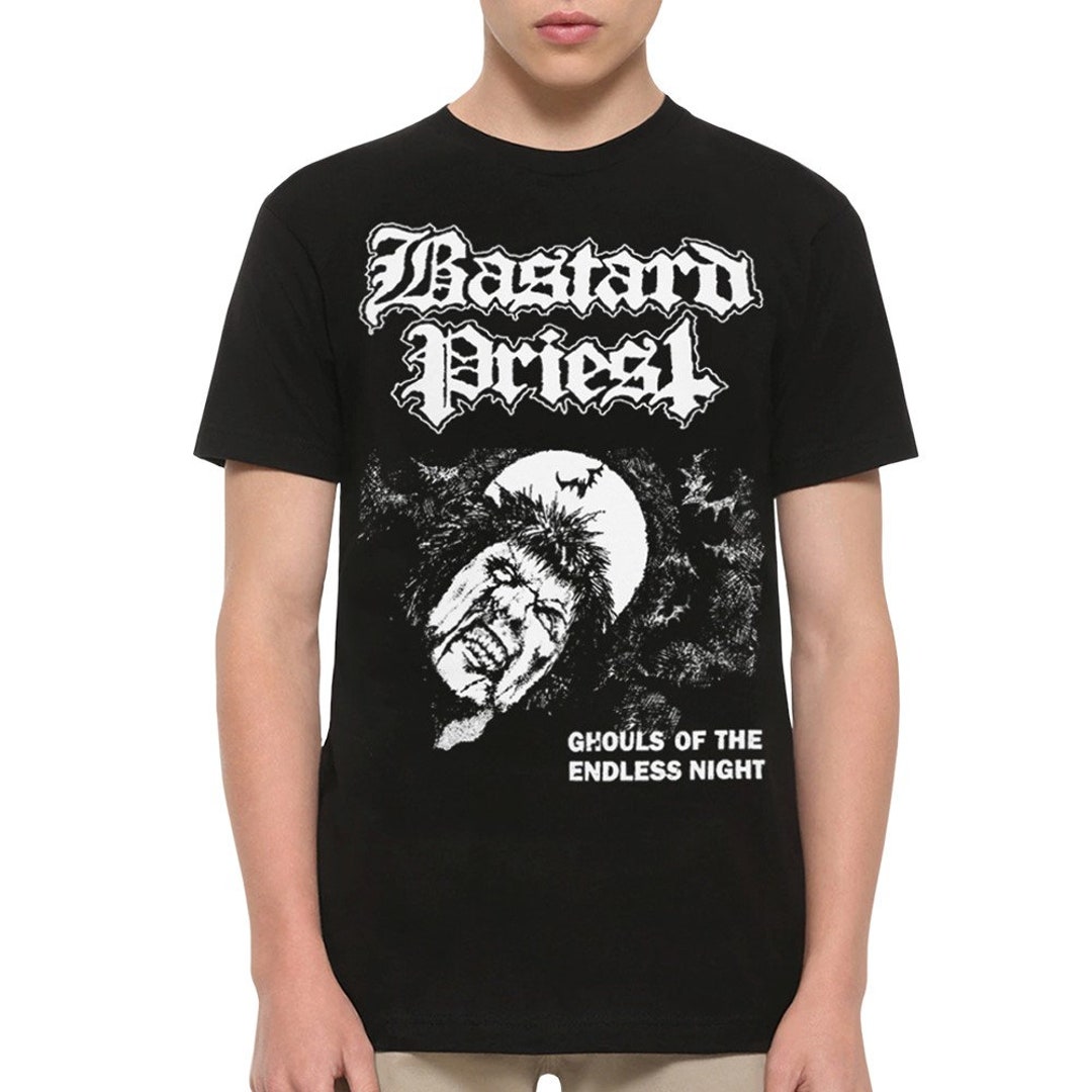 Bastard Priest Ghouls of the Endless Night T-shirt, Men's and