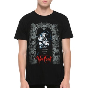 Von Count Funny Dracula T-Shirt, Men&#39;s and Women&#39;s Sizes (SER-81111)