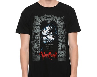 Von Count Funny Dracula T-Shirt, Men&#39;s and Women&#39;s Sizes (SER-81111)