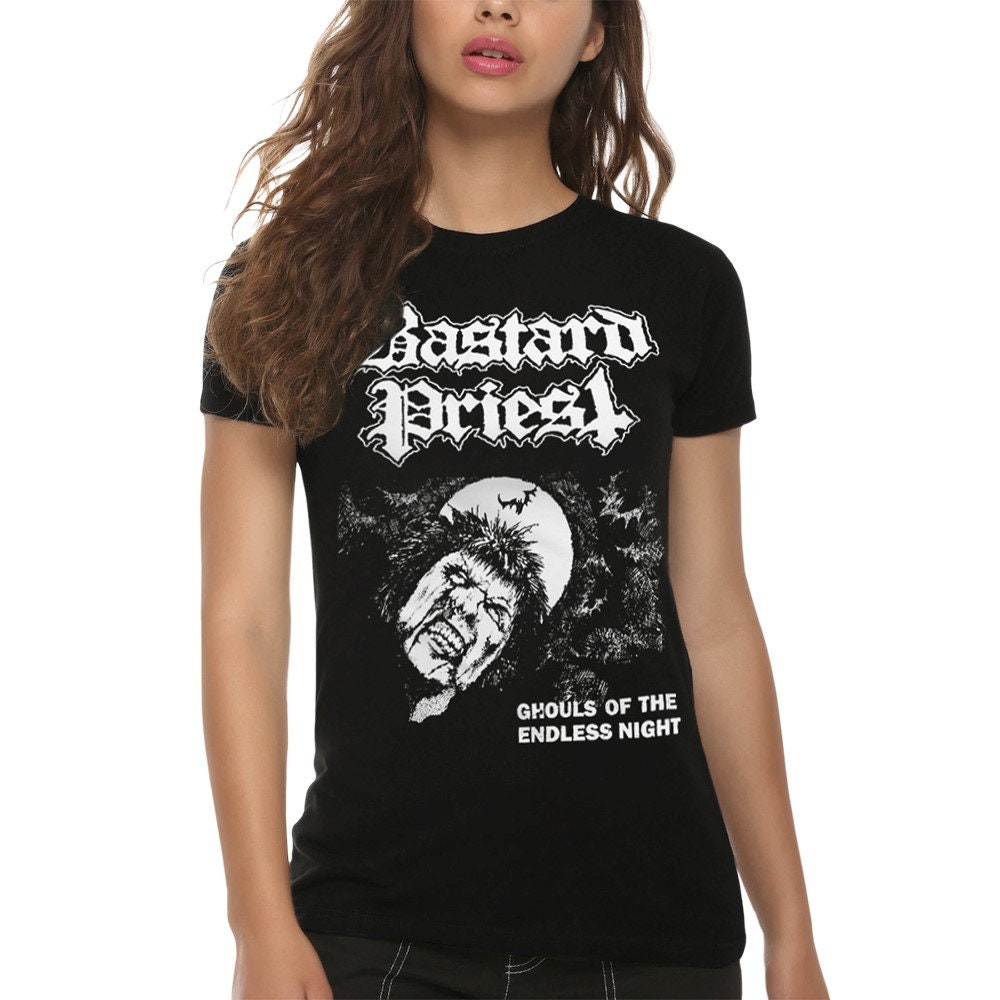 Bastard Priest Ghouls of the Endless Night T-shirt, Men's and