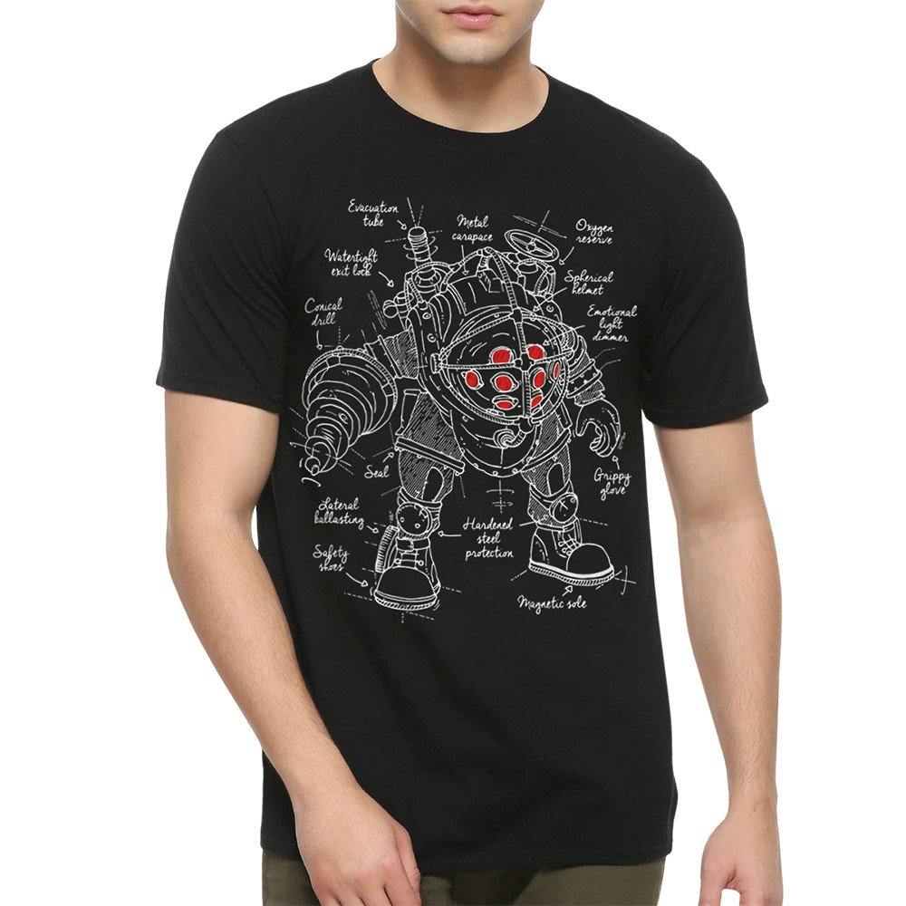 Bioshock Big Daddy Graphic T shirt Men s and Women s Sizes GAM 93311 Etsy UK