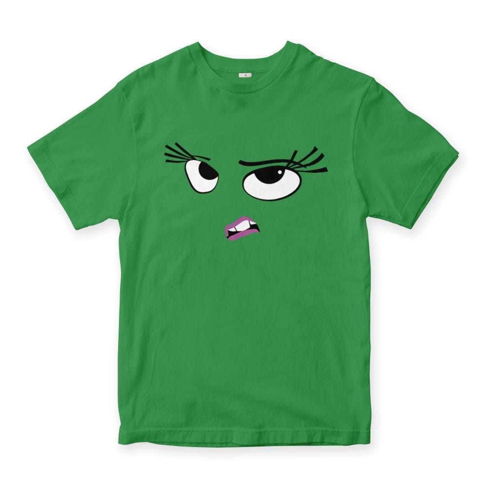 Inside Out Disgust T-Shirt, Men's Women's Kids Sizes (NSD-23189)