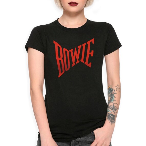 Camiseta David Bowie tallas para hombre y mujer DAB 67670 Etsy Espana