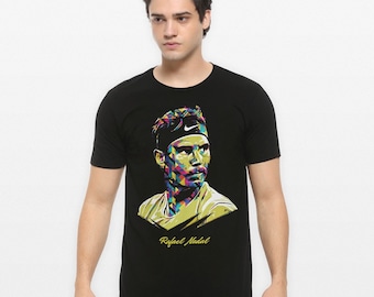 T-shirt Rafael Nadal, tailles hommes et femmes (SPT-03011)