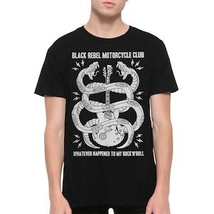 Black Rebel Motorcycle Club What Ever Happened To My Rock N Roll T-Shirt, Men's and Women's Sizes (MSC-81131)