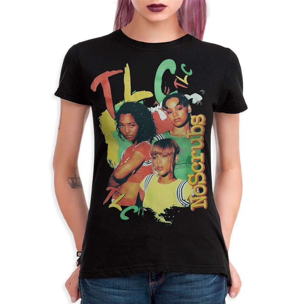 Tlc 90s Shirt - Etsy Tlc 90s Shirt - Etsy