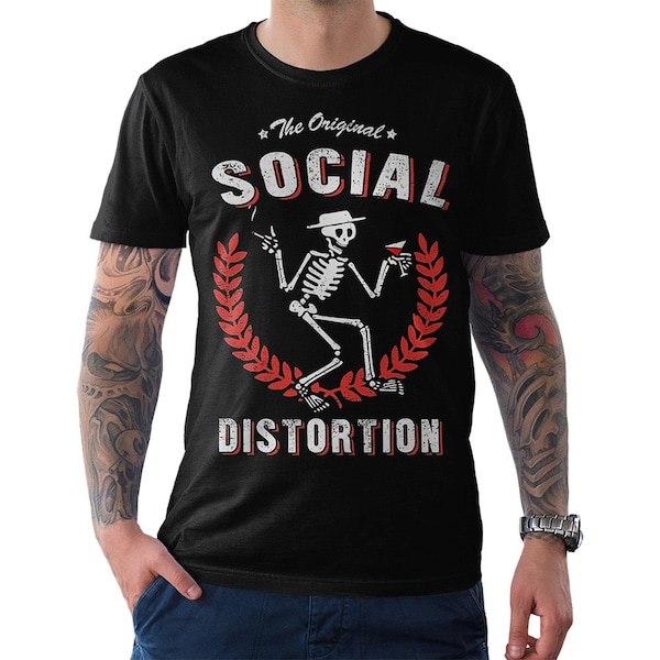 The Original Social Distortion T-Shirt, Men's and Women's Sizes (SOC-00851)