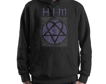 HIM Band Hoodie / Sweatshirt, Unisex Sizes (MSC-85551)