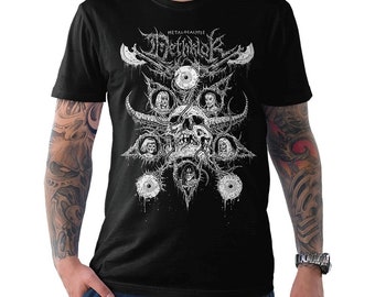 Metalocalypse Dethklok Art T-Shirt, Men&#39;s and Women&#39;s Sizes (MSC-18771)