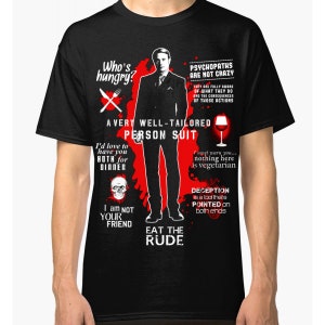 Hannibal TV Series T-Shirt, Men&#39;s and Women&#39;s Sizes (dap-015)
