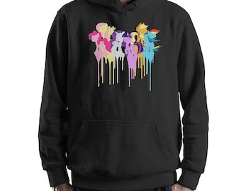 Felpa con cappuccio/maglione My Little Pony, taglie unisex (MUL