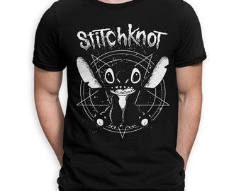 StitchKnot Funny Metal T-Shirt, Lilo and Stitch Shirt, Men's and Women's Sizes (MUL-00807)