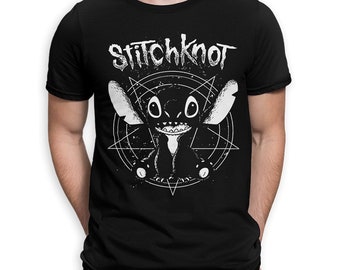 StitchKnot Funny Metal T-Shirt, Lilo and Stitch Shirt, Men&#39;s and Women&#39;s Sizes (MUL-00807)